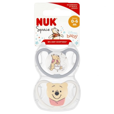 NUK SMOCZEK USP 2EL 0-6M SIL SPACE 10175249 1/6 NUK