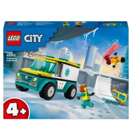 KLOCKI KONSTRUKCYJNE LEGO 60403 CITY KARETKA LEGO 60403 LEGO
