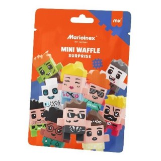 KLOCKI KONSTRUKCYJNE WAFLE MINI FIGURKA SURPRISE MARIO-INEX 904381 MARIO-INEX