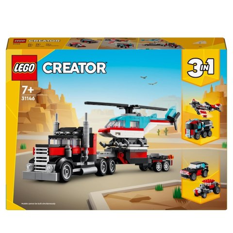 KLOCKI KONSTRUKCYJNE LEGO 31146 CREATOR 3W1 CIĘŻARÓWKA LEGO 31146 LEGO