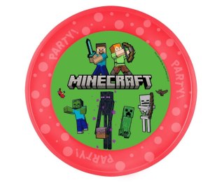 TALERZ PLAST 210 MINECRAFT MOJANG GO GODAN