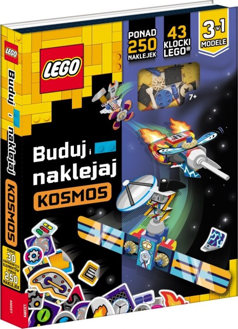 LEGO BOOKS. KOSMOS. BUDUJ I NAKLEJAJ AMEET