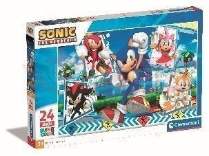 PUZZLE 24 ELEMENTY MAXI SONIC CLEMENTONI 28526 CLM CLEMENTONI