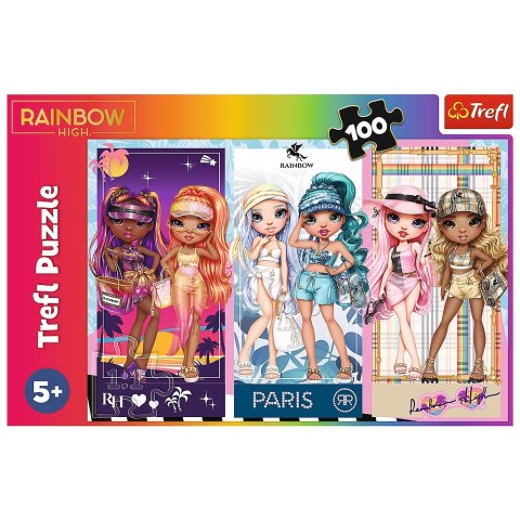 PUZZLE 100 PIEZAS LOL RAINBOW TREFL MUÑECA 16444