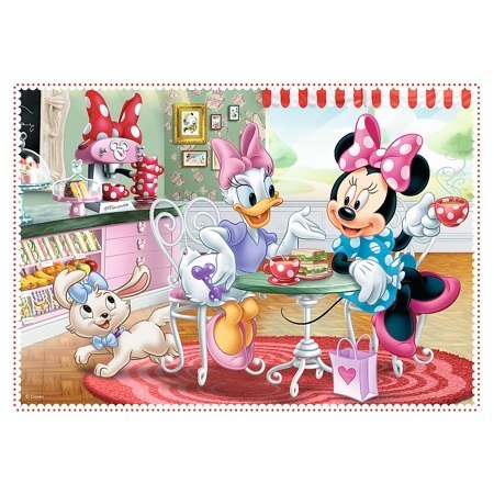 PUZZLE 4EN1 MINNIE CON AMIGOS TREFL 34355