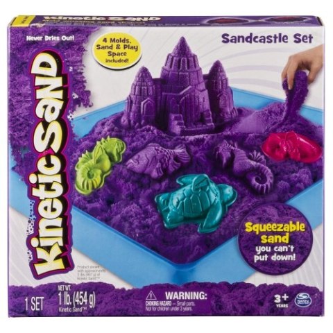 KINETIC SAND ZAMEK PIASKOWNICA 450G 6024397 P SPIN MASTER