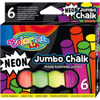 KREDA CHODNIKOWA 6KOL JUMBO NEON COLORINO KIDS PATIO 92081 PATIO