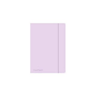 TECZKA Z GUMKĄ PP A4 PASTEL POWDER PURPLE COOLPACK PATIO 20866CP PATIO