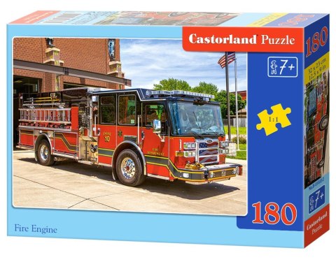 PUZZLE 180 ELEMENTÓW FIRE ENGINE CASTORLAND B-018352 CASTOR