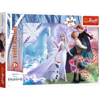 PUZZLE 200 ELEMENTÓW MAGICZNY ŚWIAT SIÓSTR TREFL 13265 TR TREFL