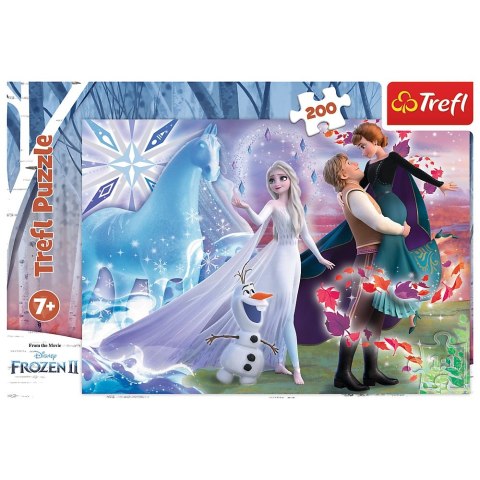 PUZZLE 200 ELEMENTÓW MAGICZNY ŚWIAT SIÓSTR TREFL 13265 TR TREFL