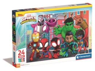 PUZZLE 24 ELEMENTY MAXI SPIDEY AND FRIEND CLEMENTONI 24249 CLEMENTONI