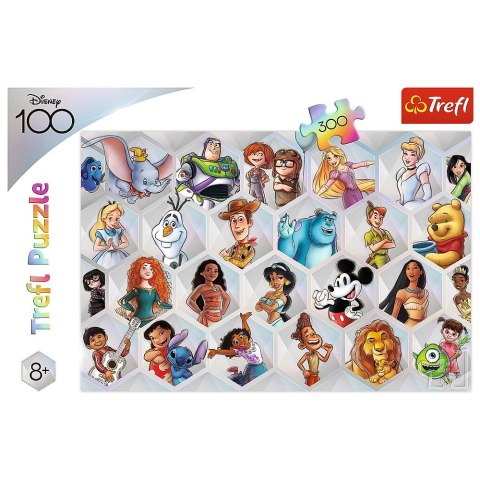 PUZZLE 300 ELEMENTÓW MAGIA DISNEY TREFL 23022 TR TREFL