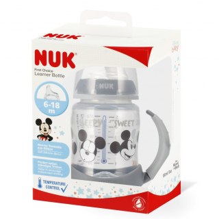 NUK BUTELKA 150 ML 6M Z UCHWYTEM FIRST MIKI POPIEL 10215337 NUK