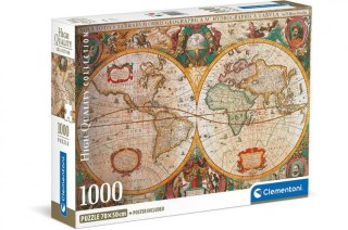 PUZZLE 1000EL OLD MAP CLEMENTONI 39706 CLM CLEMENTONI