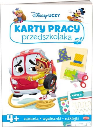 DISNEY UCZY. KARTY PRACY PRZEDSZKOLAKA. 4 LATA AMEET