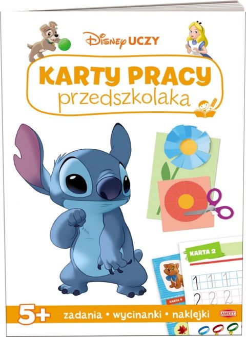 DISNEY UCZY. KARTY PRACY PRZEDSZKOLAKA. 5 LAT AMEET