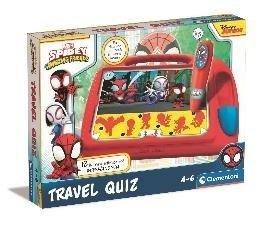 GRA EDUKACYJNA TRAVEL QUIZ SPIDEY CLEMENTONI 16806 CLM CLEMENTONI