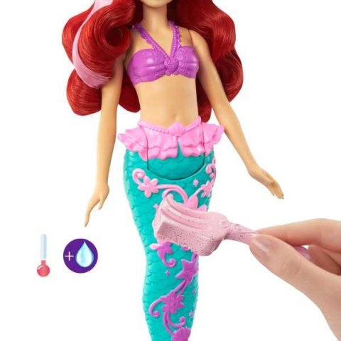 DISNEY KSIEZNICZKA ARIELKA ZMIANA KOLOR HLW00 W4 MATTEL