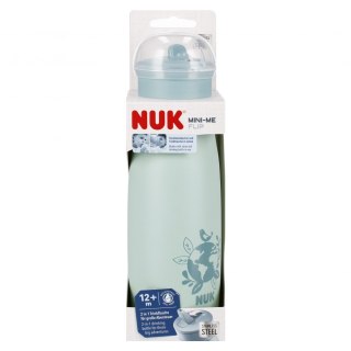 NUK KUBEK 500 ML 12M MINI-ME FLIP STAL ZIELONY 10255691 NUK