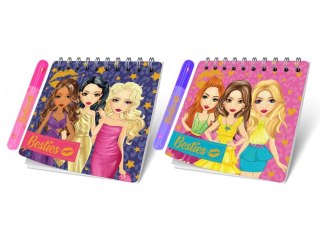 KOLONOTES 80X85 LIN DLUG BESTIES ROZ ETUI ROZETTE