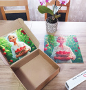 Puzzle de madera personalizado "Souvenir for Mom" – El regalo perfecto para ocasiones especiales