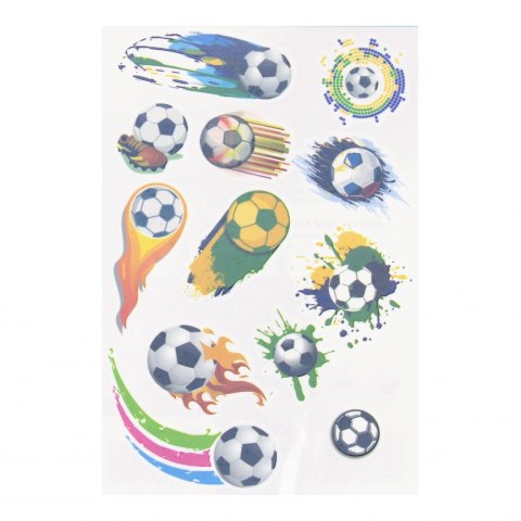 TATUAZ FOOTBALL 100X175 S-BOO 1/1000 STICKERBOO-NAKLEJKI