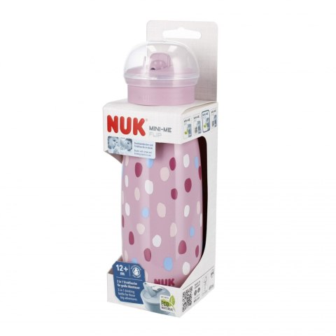 NUK KUBEK 450 ML 12M MINI-ME FLIP RÓŻOWY 10255690 NUK