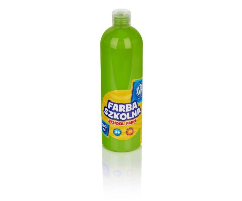 FARBA SZKOLNA W BUTELCE 500 ML LIMONKA ASTRA 301217006 ASTRA