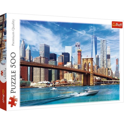 PUZZLE 500 ELEMENTÓW WIDOK NA NOWY YORK TREFL 37331 TR TREFL