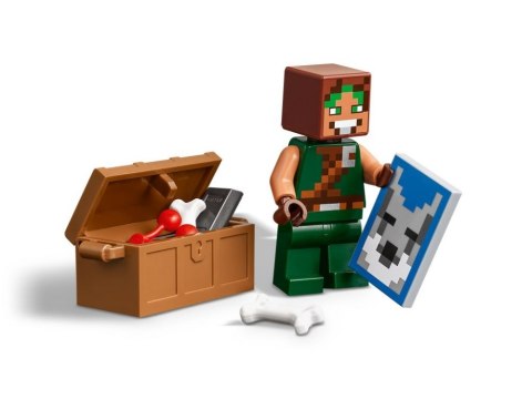 KLOCKI KONSTRUKCYJNE MINECRAFT TWIERDZA LEGRO 21261 LEGO