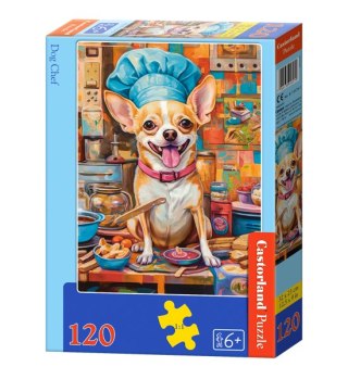 PUZZLE 120 EL. DOG CHEF CASTORLAND B-13579 CASTOR