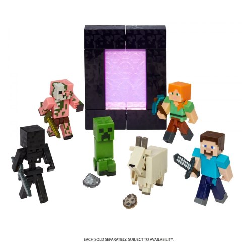 MINECRAFT FIGURKA PODSTAWOWA AKCES MIX GTP08 WB8 MATTEL