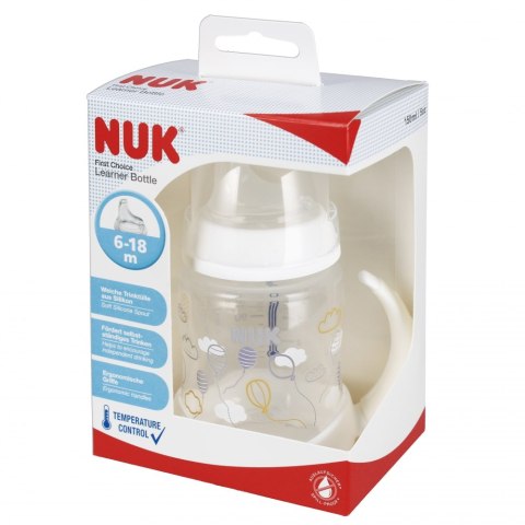 NUK BUTELKA 150 ML 6M Z UCHWYTEM FIRST MIX 10215335 NUK