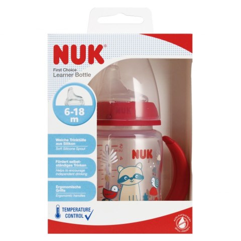 NUK BUTELKA 150 ML 6M Z UCHWYTEM FIRST MIX 10215335 NUK