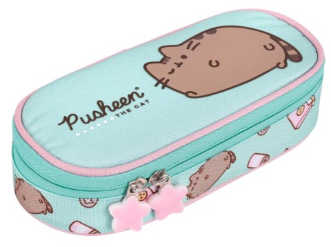 PIÓRNIK SASZETKA OWALNA 1ZAMEK 1KLAPKA PUSHEEN MINT ST. MAJEWSKI 663260 ST. MAJEWSKI