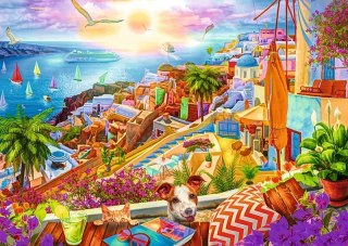 PUZZLE 1000 ELEMENTÓW PREMIUM SANTORINI TREFL 10842 TR TREFL