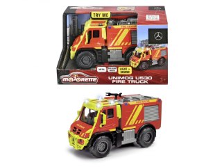 MAJORETTE GS STRAŻ POŻARNA UNIMOG, 13 CM SIMBA