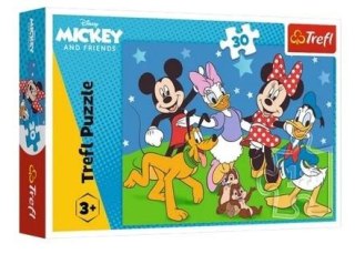 PUZZLE 30 ELEMENTÓW MYSIE SPRAWY TREFL 18309 TR TREFL