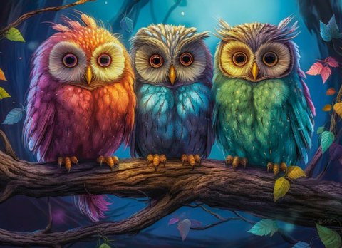 PUZZLE 300 THREE LITTLE OWLS CASTORLAND B-030545 CASTOR