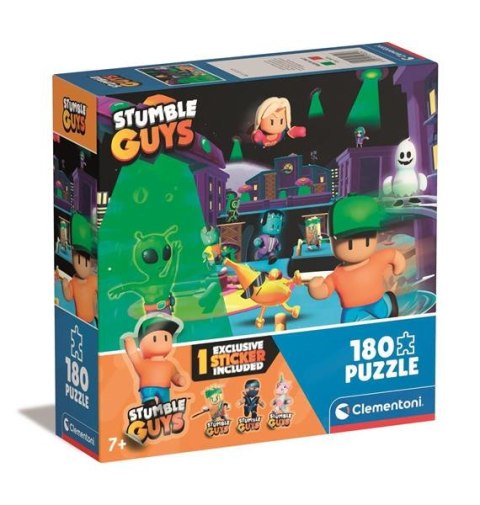 PUZZLE 180EL STUMBLE GUYS SQUARE CLEMENTONI 29324 CLM CLEMENTONI