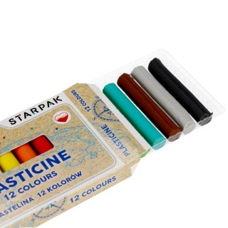 PLASTICINA 12 COLORES TRIP STARPAK 492059