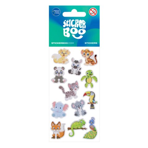 NAKLEJ SWEET ANIMALS 66X126 S-BOO PBH120/1800 STICKERBOO-NAKLEJKI