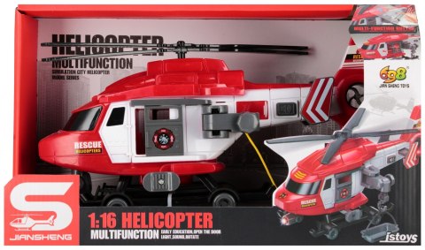 HELIKOPTER NA BATERIE STRAŻ POŻARNA MEGA CREATIVE 542678 MEGA CREATIVE