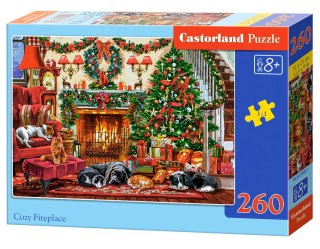 PUZZLE 260 EL. COZY FIREPLACE CASTORLAND B-27668 CASTOR