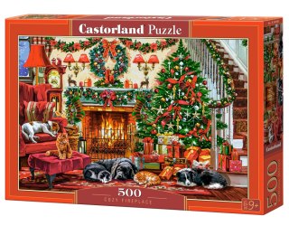 PUZZLE 500EL CASTORLAND COZY FIREPLACE PUD CASTOR