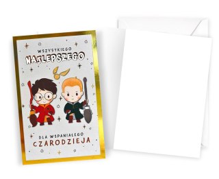 KARNET DHS-021 WSZYSTKIEGO NAJLEPSZEGO HARRY POTTER PASSION CARDS - KARTKI