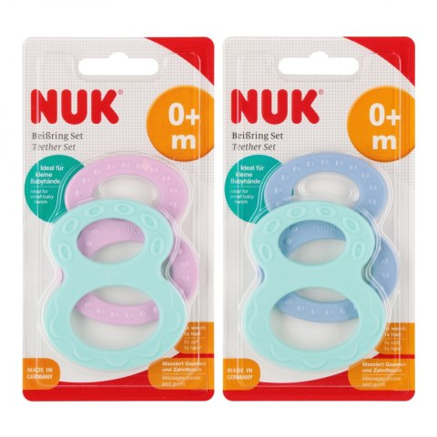 NUK GRYZAK ÓSEMKA SOFT 2 SZT. 10256455 NUK