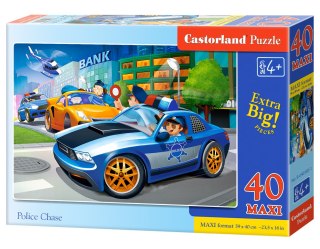 PUZZLE 40 MAXI PODŁOGOWE POLICE CHASE CASTORLAND B-040360 CASTOR