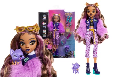 -MH LALKA PODST CLAWDEEN WOLF HRP65 WB4 MATTEL